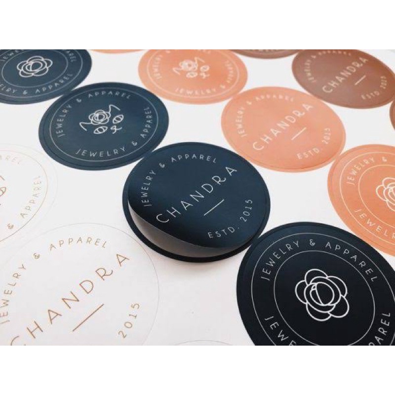 (ออกแบบฟรี) ป้ายฉลาก LITTLE QUANTITY ในพลาสติก