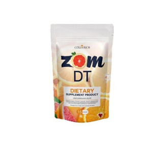 โปรโมชั่น : สูตรใหม่ ZOM DT ส้มดีที มี 15เม็ด ราคาต่อ 1ซอง
