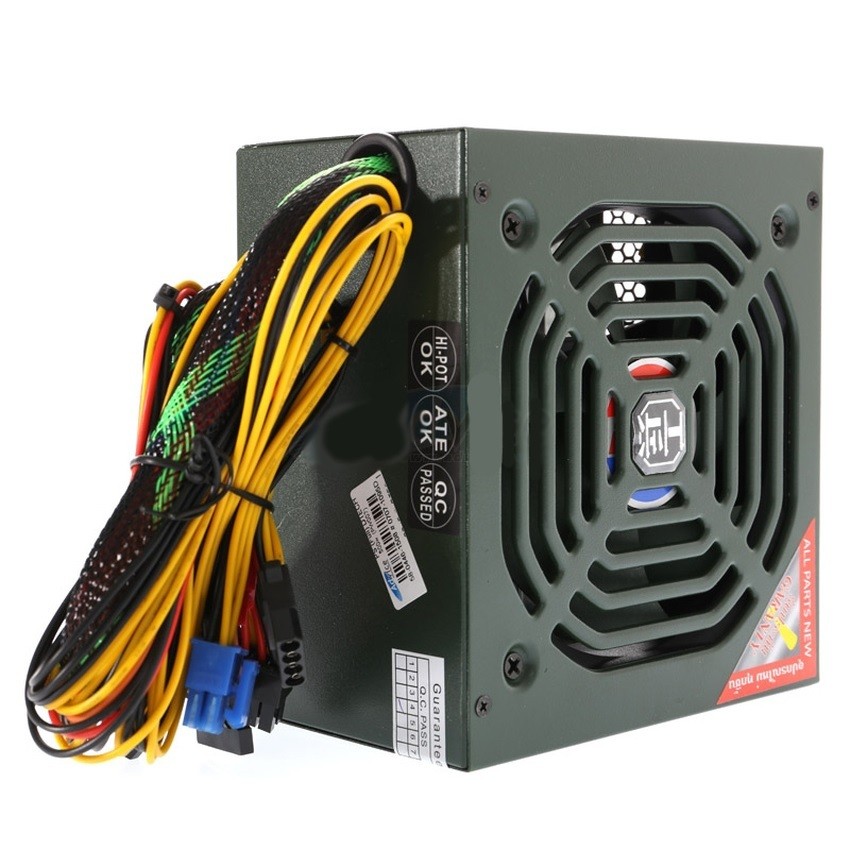 DTECH Power Supply FULL (PW007) 500W (Black)