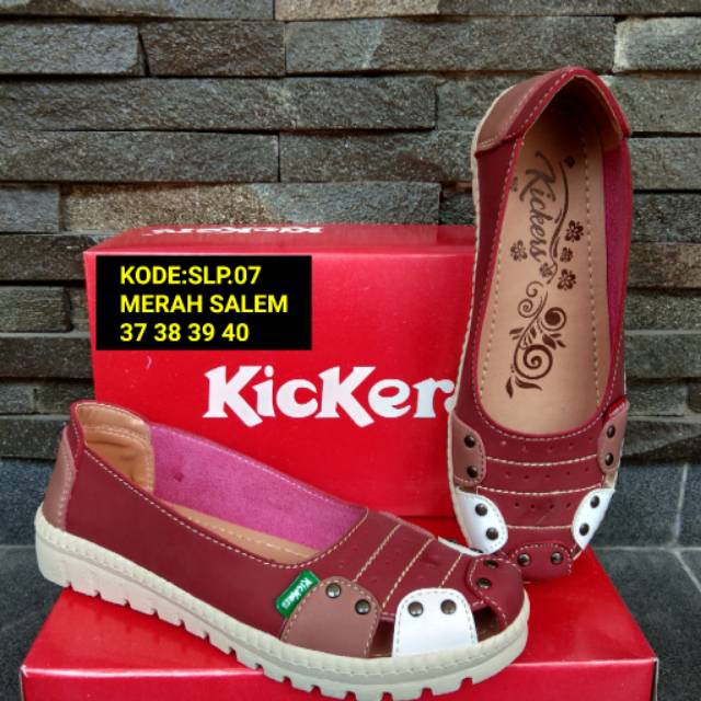 Unique Womens Kickers Shoes Flatshoes Slip On Womens Work Shoes - Slp.07 1