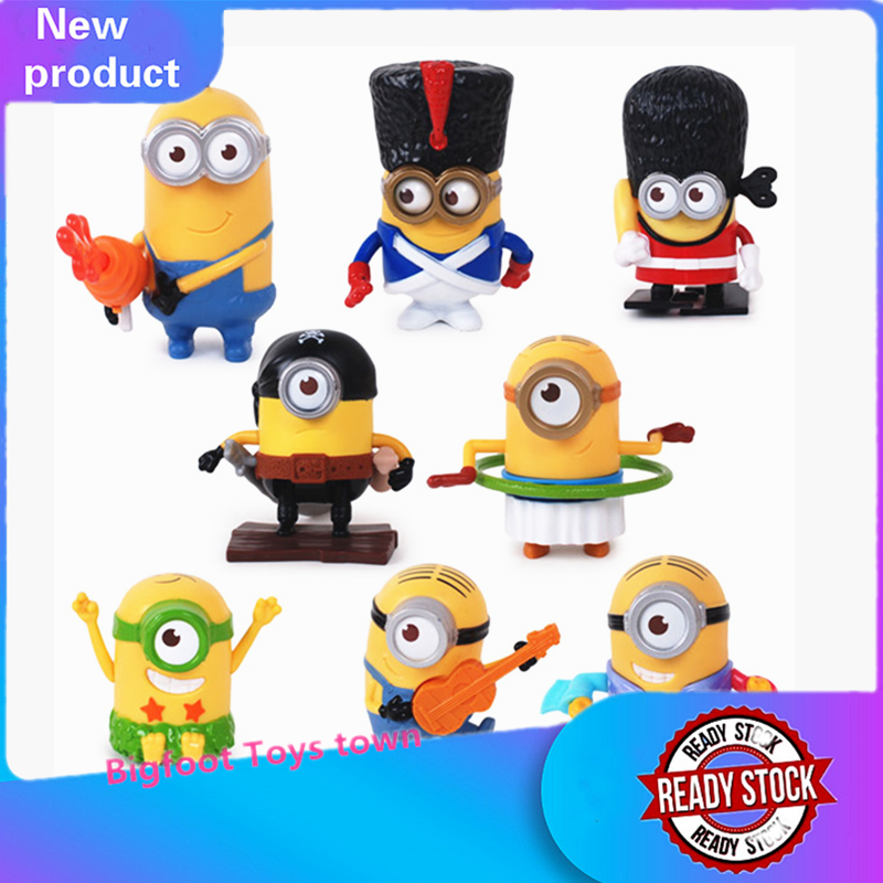2015 McDonalds Minions Toy.The 2015 McDonalds Happy Meal Minions.Stone Age Minions, Napoleonic Minio
