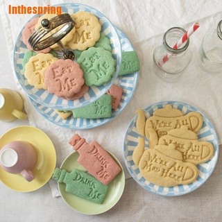 (Inthespring) Eat Me Alice In Wonderland Theme Diy แม่พิมพ์ตัดคุกกี้คุกกี้คุกกี้