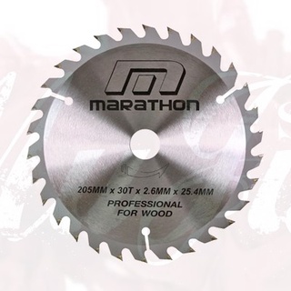 MARATHON ใบเลื่อยวงเดือน 8” ใบตัดไม้ 8”  ใบวงเดือน ใบตัดไม้ 8 นิ้ว  ใบตัดไม้ 8” (205 MM)