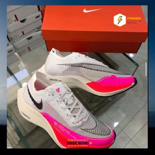 Nike Zoomx Vaporfly Next% 2 "White Pink" รุ่น DJ5457-100 รองเท้าวิ่งผู้ชาย รองเท้าวิ่งมาราธอน รองเท้าวิ่งไนกี้