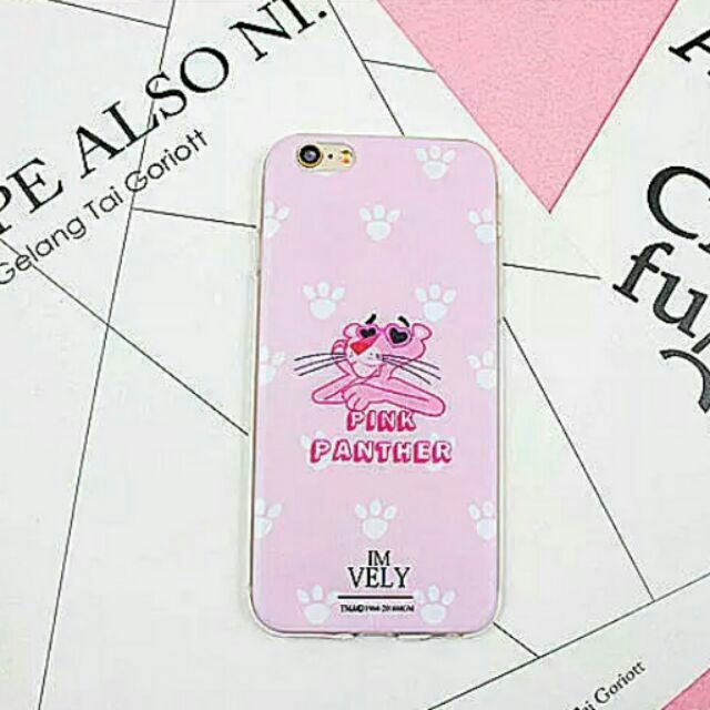 เคส 6plus 6splus iphone  pink panther