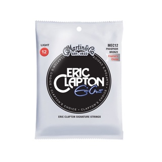 สายกีตาร์โปร่ง Martin Eric Clapton Phosphor Bronze Acoustic Strings