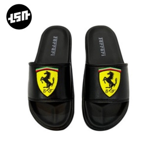 PUMA Ferrari Classic Slides รองเท้าแตะโลโก้เฟอร์รารี่ ชายหญิง สีดำ