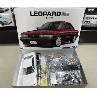 AOSHIMA 1/24 NISSAN UF31 LEOPARD 3.0 Ultima 86 (โมเดลรถยนต์ Model DreamCraft)