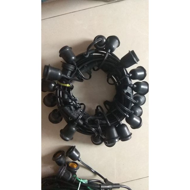 WATERPROOF TAILS 10m 20 ROUND WIRE TAILS shopanthu