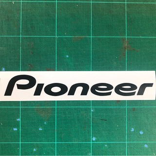 Pioneer 1 ชิ้น สติ๊กเกอร์แต่งรถยนต์