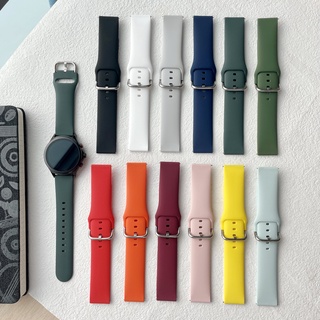 สายนาฬิกาแบบเข็มขัดสีเงิน ใช้ได้กับ smart watch  Samsung  Huawei  Xiaomi  L8 DT95 L13 L16 DT98 ขนาด22mm