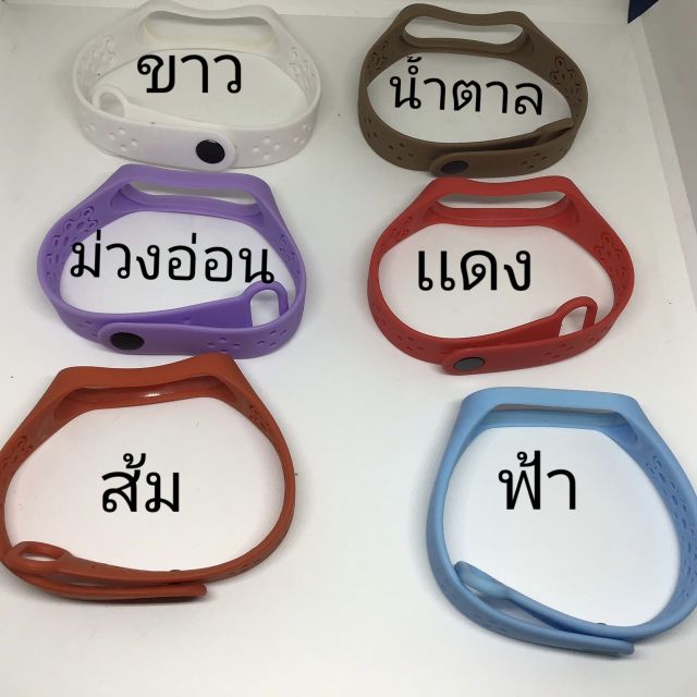 สายสมาร์ทวอทช์ Xioami Mi Band 4 เเละ Xioami Mi band 3 #5
