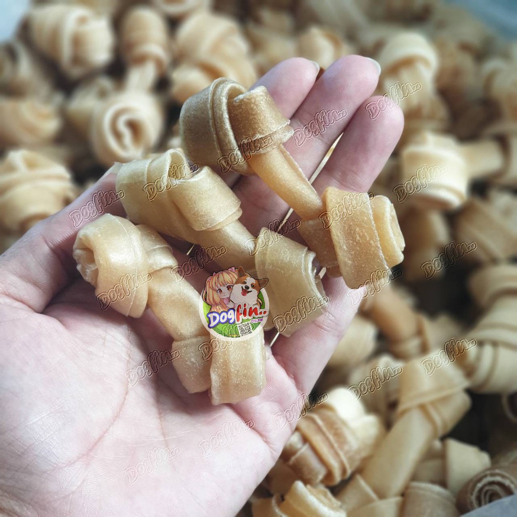 Dogfin กระดูกผูกสีธรรมชาติ 500g. และ 1 กิโลกรัม เกรด B - รูปที่ 5