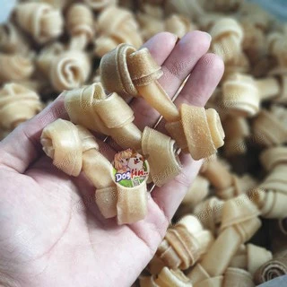 Dogfin กระดูกผูกสีธรรมชาติ 500g. และ 1 กิโลกรัม เกรด B