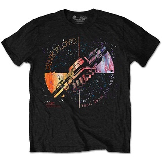 เสื้อยืดโอเวอร์ไซส์เสื้อยืดแขนสั้น ผ้าฝ้าย พิมพ์ลาย Pink Floyd Machine Greeting ขนาดใหญ่ สวมใส่สบาย สีส้มS-3XL