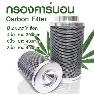 SYSTANO กรองคาร์บอน กรองกำจัดกลิ่น 4,6,8 นิ้ว carbon filter NO.KS167 KS168