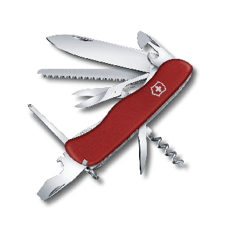 Victorinox Pocket Knife 0.8513 Outrider, 111 mm, red, folding box