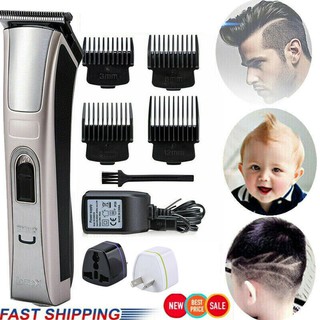 ##KEMEI #ปัตตาเลี่ยนผม รุ่น KM-5017 #บัตตาเลี่ยนตัดผมไร้สาย# ปัตตาเลี่ยนตัดผมไฟฟ้าไร้สาย พร้อมที่รองหวี4ชิ้น##