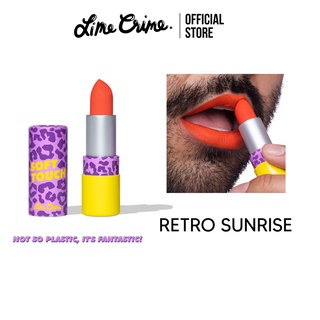 (ส่งฟรี) Lime Crime Soft Touch Lipstick สี Retro Sunrise By Lime Crime Thailand ลิปสติก