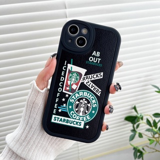 เคสโทรศัพท์มือถือหนัง ซิลิโคนนิ่ม ลาย Starbucks แฟชั่น สําหรับ Redmi 12C 10A 9C 9A 9T Note 7 Xiaomi 8 11 12 Lite 10T 12T 13 Poco M3 M4 F2 F3 F4 X3 X4 GT X5 Pro 5G | Xmd 098