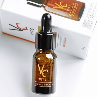 ราคาต่อขวด วิตซีน้องฉัตร เซรั่มวิตซี VIT C BIO FACE SERUM BY RATCHA ปริมาณ 10 กรัม