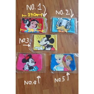 กระเป๋าซิป​ Disney ลิขสิทธิ์​แท้​ ของสะสมน่ารักมาก​ สินค้าใหม่​ ไม่เคยใช้งาน