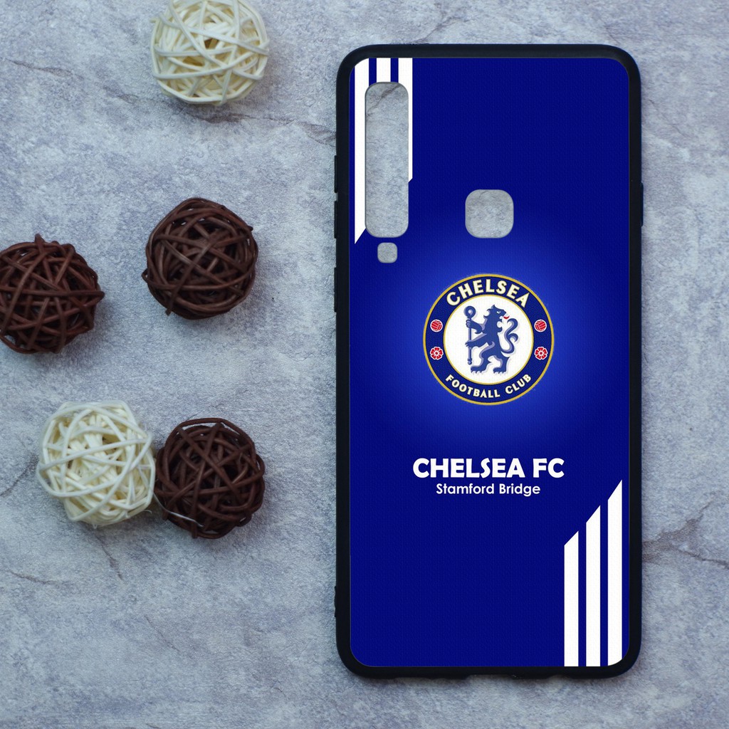 เคส  Samsung  A9 (2018)  ลายทีมฟุตบอล  ขอบนิ่มหลังแข็ง เคสมือถือ เคสโทรศัพท์ Case - รูปที่ 5