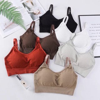 เสื้อในผู้หญิงแบบสปอร์ตบรา สีสวย bra women