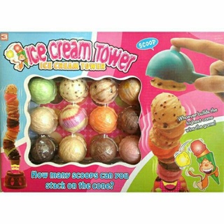 เกมตักไอติม เกมตักไอศครีม icecream tower พร้อมส่งจากไทย