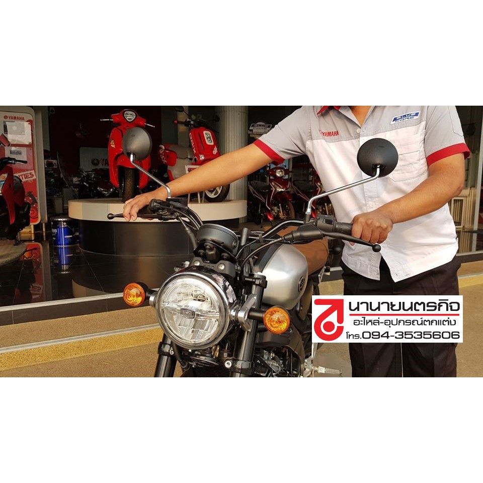 1Y12629050 – 1Y12629060 กระจกส่องหลัง แท้ RX100 RX125 DT125 DT175 DT250 DT400 กระจกมองหลัง กระจก ใหม่แท้ ยกคู่ SIRI ราคา ถูกที่สุด ดีลบีเคเค แกลเลอรีภาพที่ 8