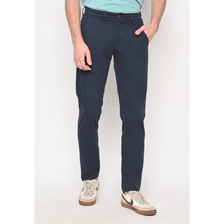 Skelly กางเกงขายาวผู้ชายสีกรมท่า TRUMAN PANTS T3 NAVY