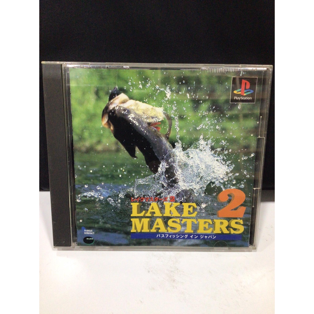 แผ่นแท้ [PS1] Lake Masters 2 - Bass Fishing in Japan (Japan) (SLPS-01342 | 02069) Fish ตกปลา Master