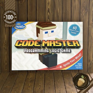 Code Master เกมฝึกทักษะการเขียนโปรแกรมเบื้องต้น บอร์ดเกม คู่มือภาษาอังกฤษ (Boardgame บอร์ดเกม การ์ดเกม เกม)