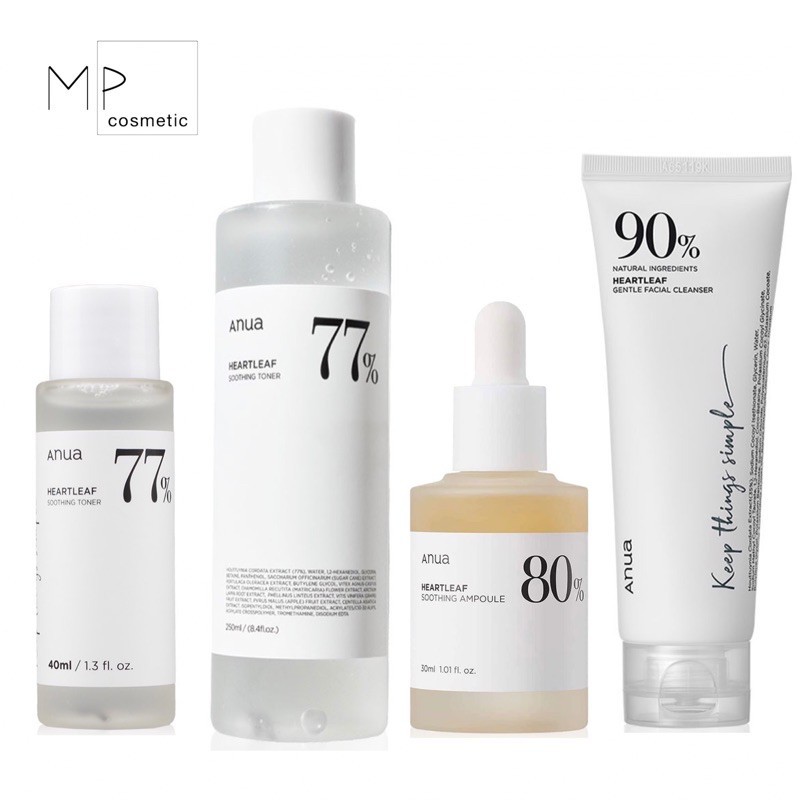#DHD卐(พร้อมส่ง) ANUA Heartleaf 77% Soothing Toner ,ANUA Heartleaf 80% Soothing Ampoule,ANUA Heartlea