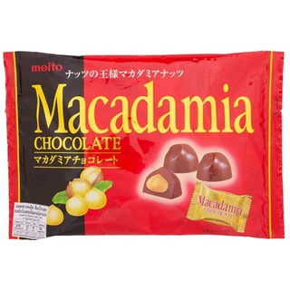 ช็อกโกแลตเคลือบแมคคาเดเมีย Meito Macadamia Chocolate 80g.