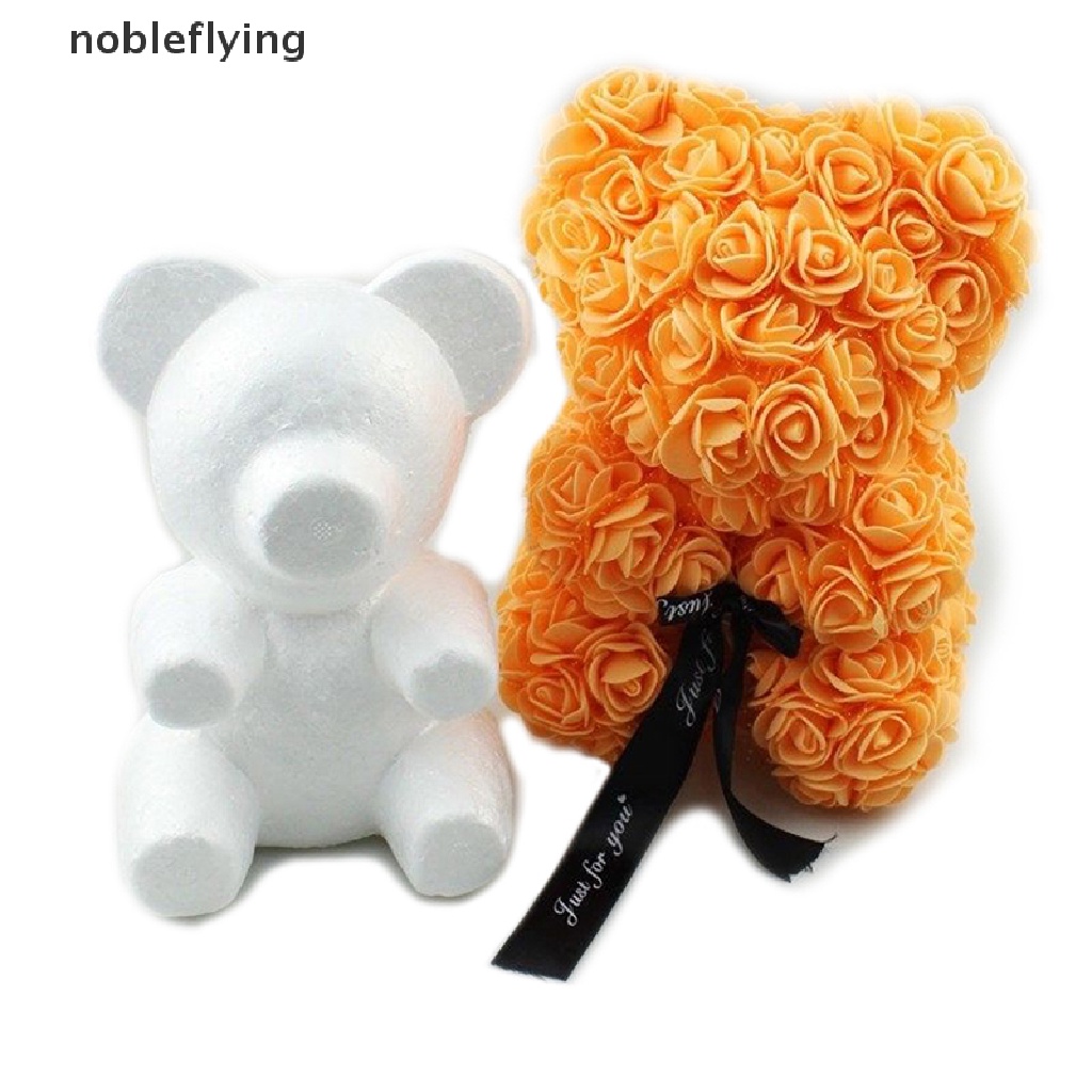 (nf🌹15cm/20cm/33cmโฟมหมีแม ่ พิมพ ์ DIY ดอกไม ้ ประดิษฐ ์ Rose ของขวัญหมีแม ่ พิมพ ์ เกิด
