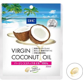 DHC VIRGIN COCONUT OIL 30 days 150 Softgels น้ำมันมะพร้าว แบบเม็ด