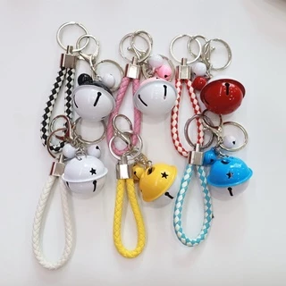 🔥9B“พร้อมส่งจ้า”🔥！มีให้เลือกถึง 16 สี！！ใหม่ เชือกหนัง bell พวงกุญแจ lobster bell พวงกุญแจ จี้สร้างสรรค์ PSLDysk