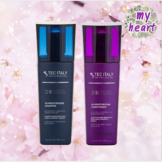 Tec Italy Hi-Moisturizing Shampoo/Conditioner 300 ml แชมพู และครีมนวดผม สำหรับผมแห้งเสีย