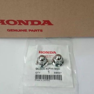 น๊อตหัวหมวกแท้ยึดท่อไอเสียHONDA MSX125,C125,MOKEY125,WAVE125i,แพ็ค1คู่