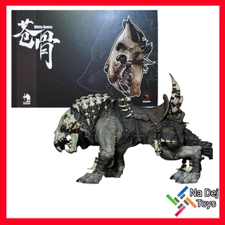 D20 Studio White Bones Wolf Brown ver. 1/12" figure ดี20 สตูดิโอ ไวท์ โบนส์ วูลฟ์ (น้ำตาล) ขนาด 1/12 ฟิกเกอร์