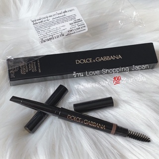 แท้💯% Dolce &amp; Gabbana the brow shaping eyebrow pencil เบอร์ 1 ค่ะ เขียนคิ้วได้ทรงสวย ของแท้เคาเตอร์ไทย ปกติ 1,400฿ 💗✨