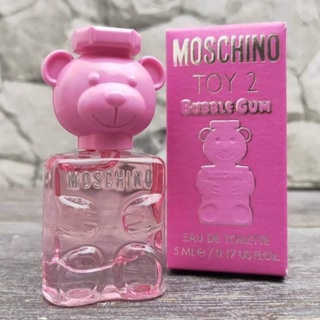 Moschino Toy 2 Eau De Parfum หมีชมพู,หมีดำ ขนาด5 ml