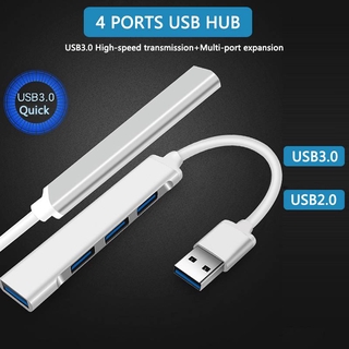 ฮับอะแดปเตอร์ Usb 4 พอร์ต Usb 3 . 0 Hi - Speed รองรับ Windows10 / Mac10 / Pc