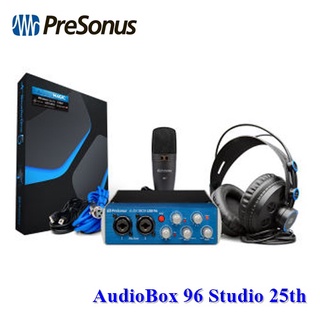 PreSonus AudioBox 96 Studio 25th Anniversary ชุดบันทึกเสียงแบบครบเซ็ท