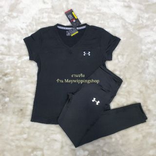 ชุดออกกำลังกาย เสื้อกีฬา + กางเกง