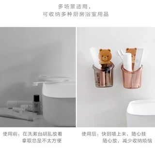 พร้อมส่ง‼️ กล่องบีบยาสีฟันอัติโนมัติ สไตล์มินิมอล กล่องบีบยาสีฟันแบบติดผนัง กล่องยาสีฟันไม่ต้องเจาะผนัง