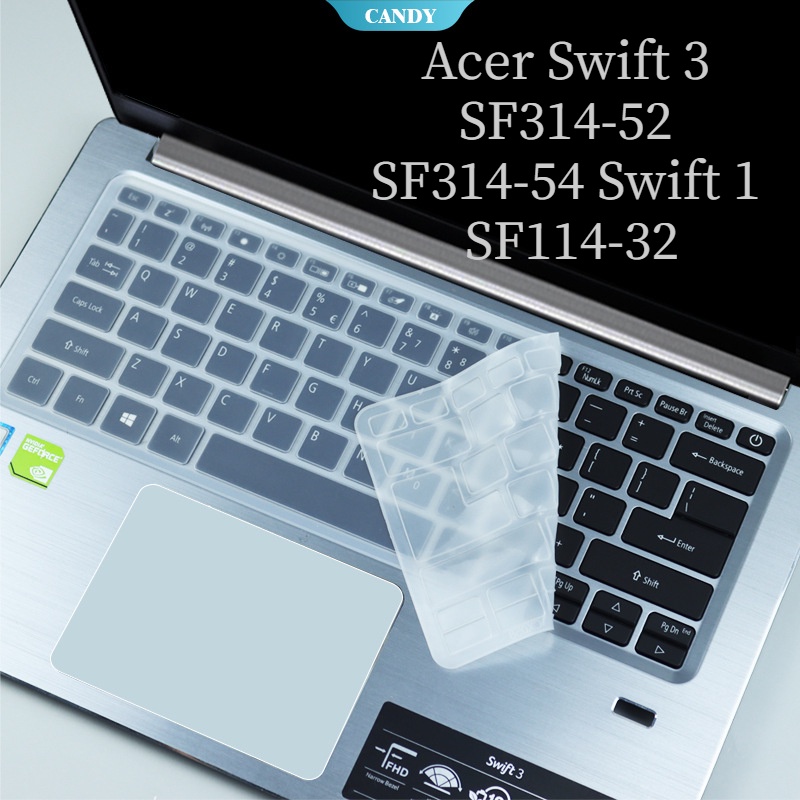 เคสแป้นพิมพ์แล็ปท็อป สําหรับ Acer Swift 3 SF314-52 SF314-54 Swift 1 SF114-32 Series 14 นิ้ว [CAN]