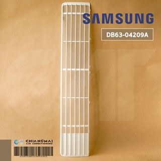 SAMSUNG DB63-04209A FILTER AIR-PRE แผ่นกรองฝุ่นแอร์ Samsung ฟิลเตอร์แอร์ซัมซุง อะไหล่แท้เบิกศูนย์ //W99.2 x H18.6 cm.