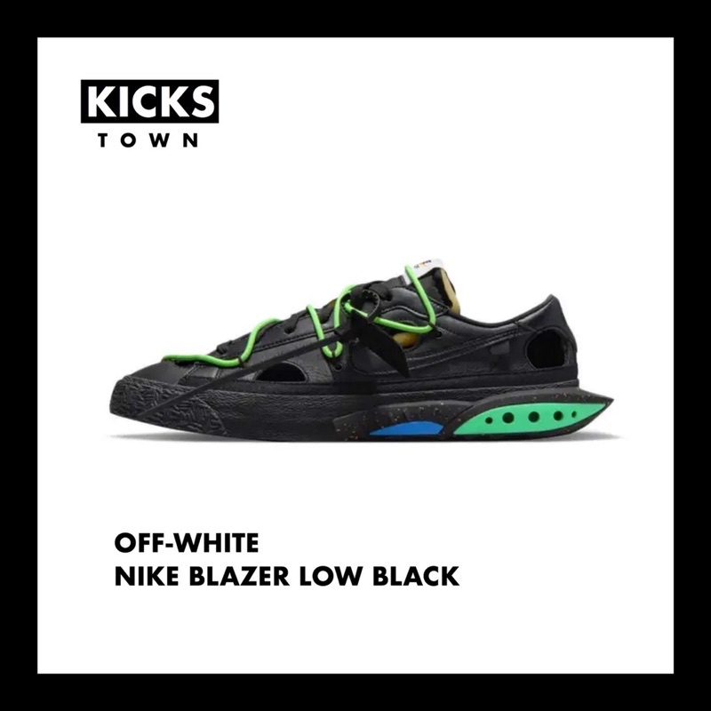 OFF-WHITE X NIKE BLAZER LOW BLACK